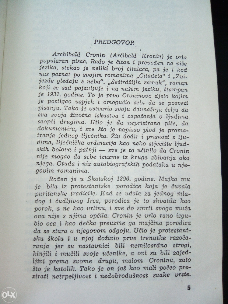 Archibald J Cronin Ar Ibald Kronin E Ird Ijin Zamak Beletristika