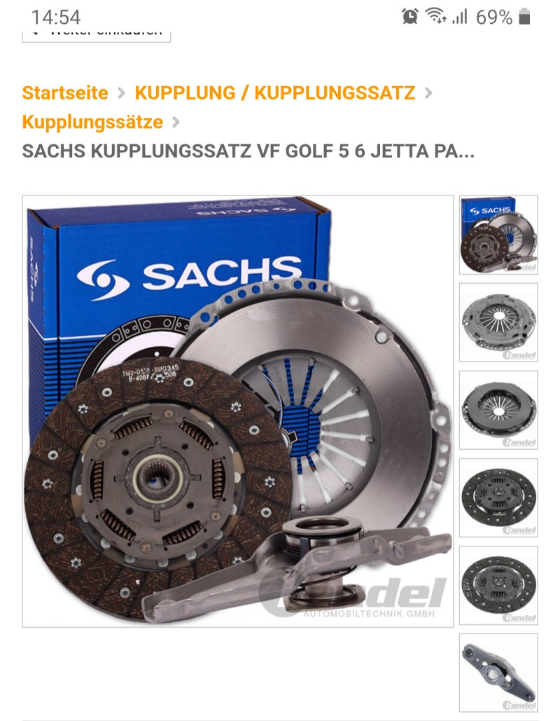 Kvacilo set Sachs VW Audi Škoda Seat Kvačila OLX ba