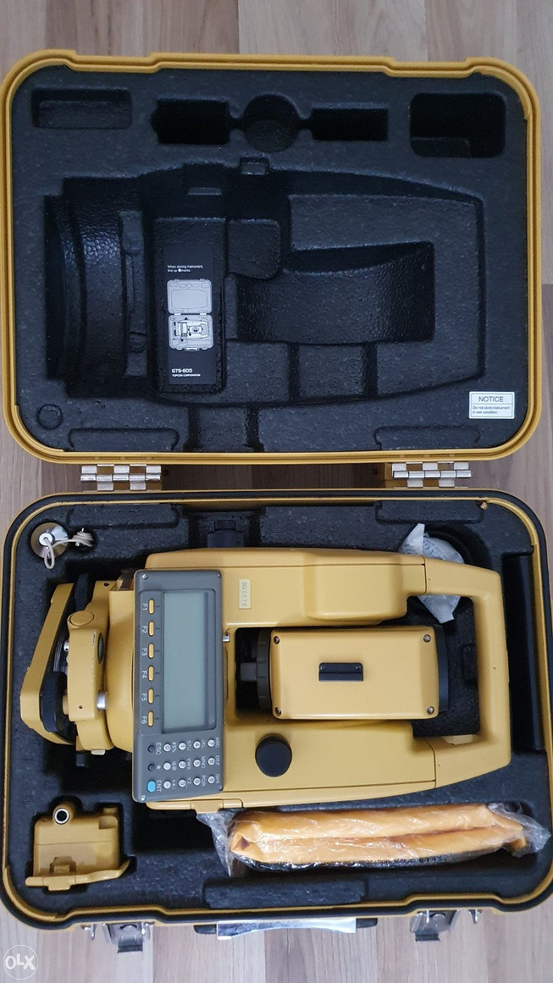 Totalna Stanica TOPCON GTS 602 Mjerni Instrumenti OLX Ba