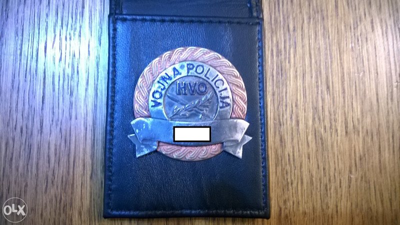 Ratna Legitimacija Vojna Policija HVO Medalje I Ordeni OLX Ba