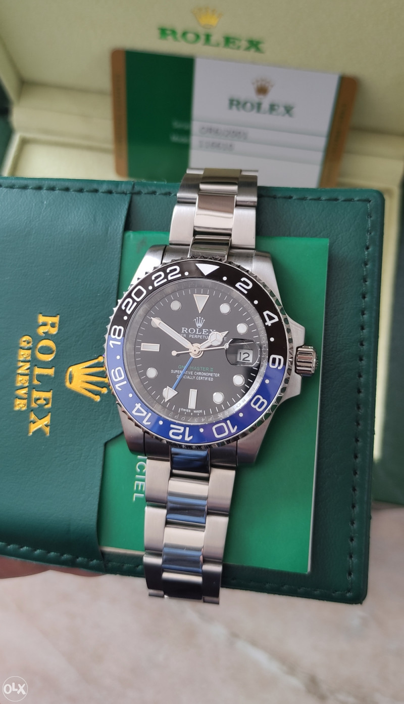 Mu Ki Sat Rolex Gmt Master Ii Batman Ru Ni Satovi Olx Ba