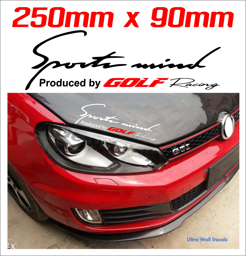 Auto Naljepnica Sport Mind GOLF Stiker Naljepnice Naljepnice Stikeri