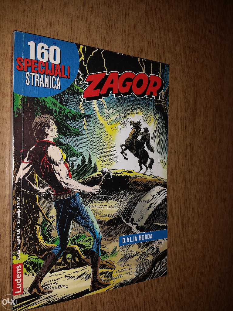 Zagor Specijal 22 Divlja Horda Ludens Stripovi OLX Ba