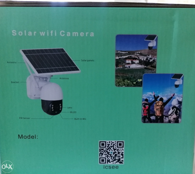 Solarna Wi Fi Ptz Sigurnosna Kamera Rotiraju A Video Nadzor Olx Ba