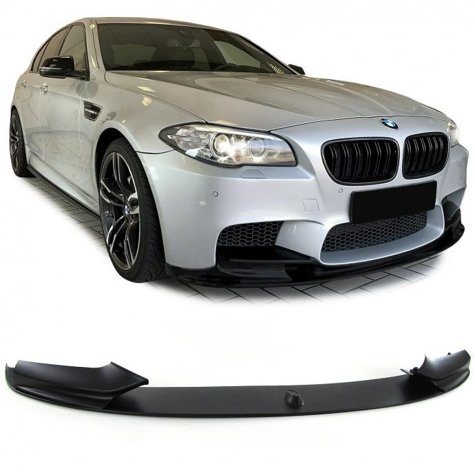 BMW 5 F10 F11 M PERFORMANCE LIP SPOJLER CRNI SJAJNI Branici