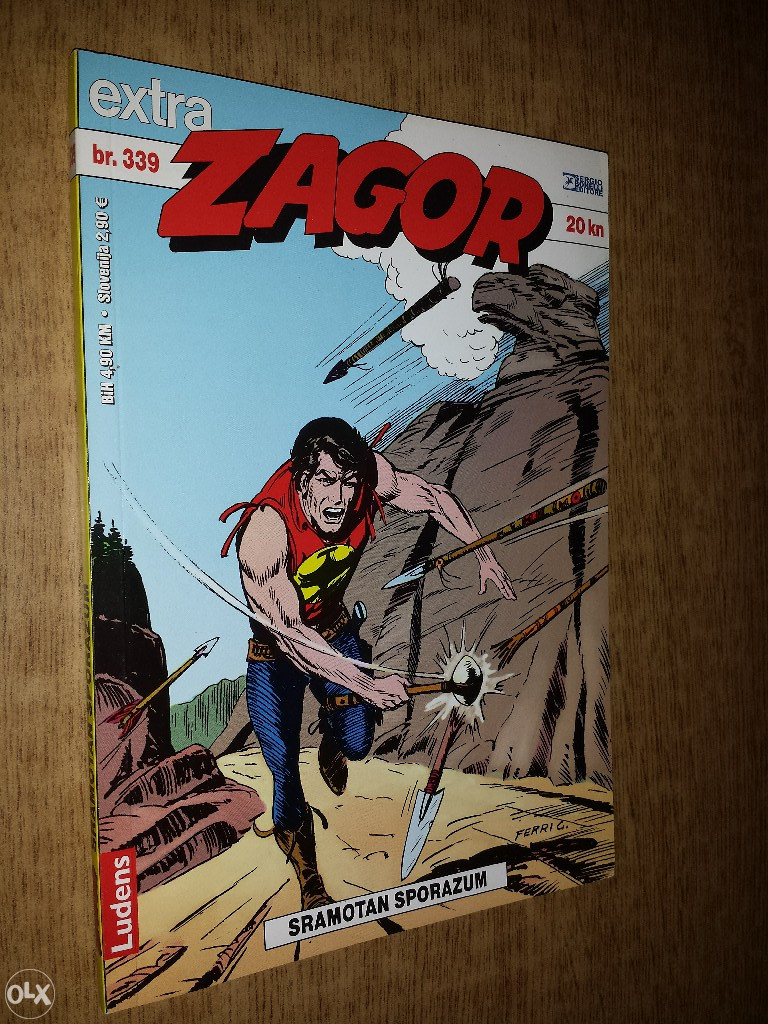 Zagor Extra 339 Sramotan Sporazum Ludens Stripovi OLX Ba