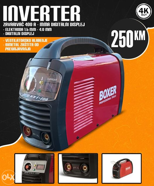 Inverter Aparat Za Zavarivanje Boxer Sr A Aparati Za