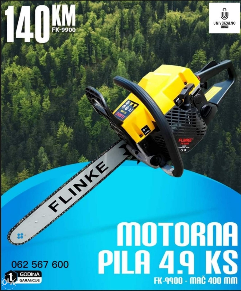 Motorna Pila FLINKE FK 9900 4 9 KS Motorne Pile Motorke OLX Ba