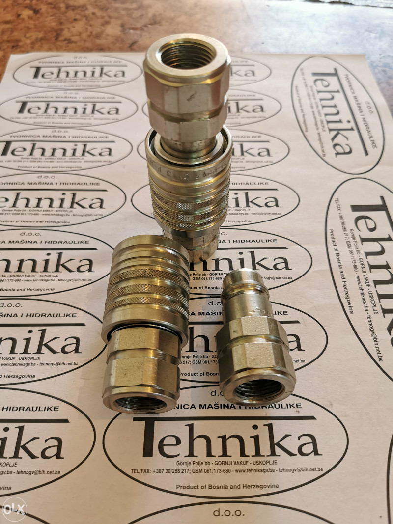 Brza spojka za hidrauliku - komplet HANSA FLEX Njemačka