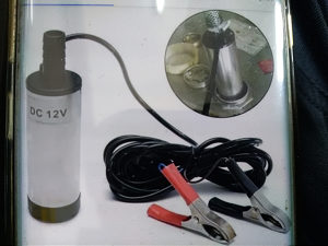 Pumpa za izvlaciti gorivo iz rezervara 12-24 v, saljem