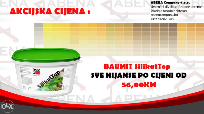 BAUMIT fasada SilikatTop