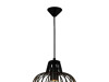 Visilica E27 1x60w crna P17009C