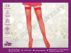 Crvene Mrežaste Čarape - Leg Avenue | SEX SHOP FANTASY