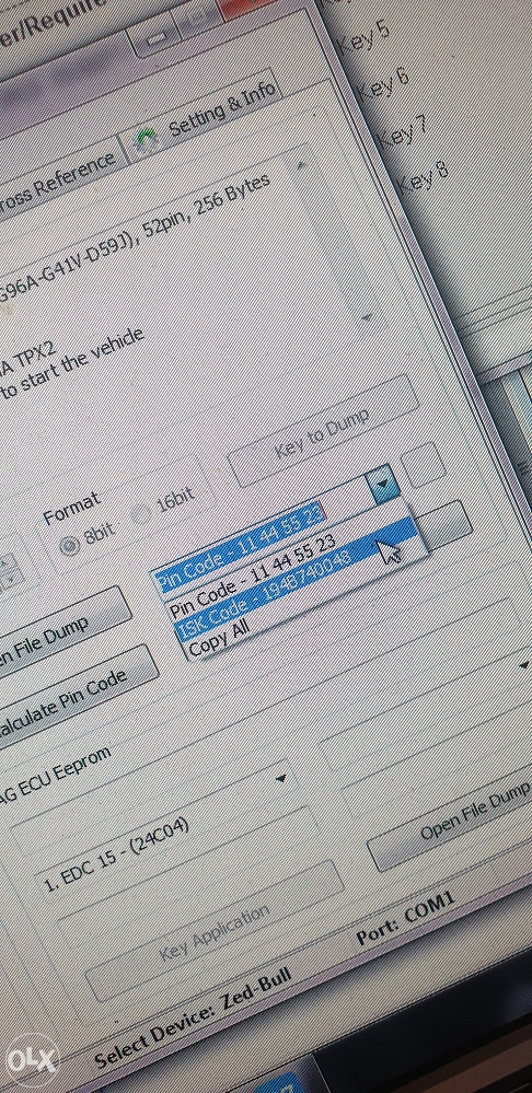 Immo Off - Pin Code Software - Send Eeprom Bin Dump