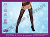Čarape sa Halterima crne S206 S/M/L | sexyshop.ba