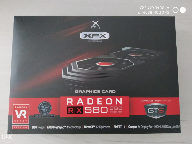 AMD XFX RX580 8GB.Kao nova grafa.Garancija.