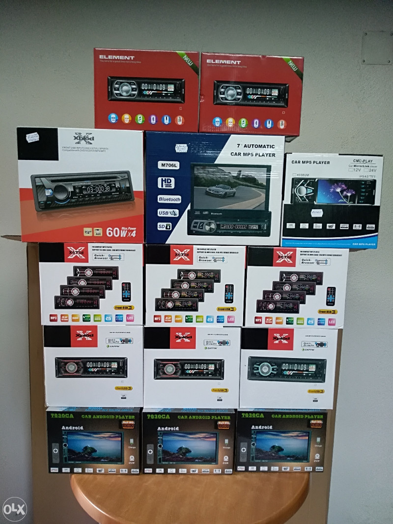 Auto radion razna vrste, mp3, mp5, dvd, CD, usb