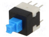 MIKRO TASTER 30V 1A 8x8X13.5mm (019507)