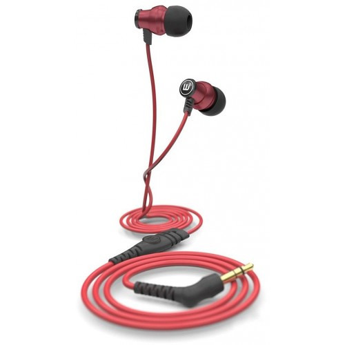 BRAINWAVZ Delta In-Ear headset red
