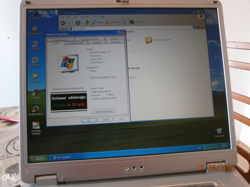LAPTOP NEC VERSA F M500e