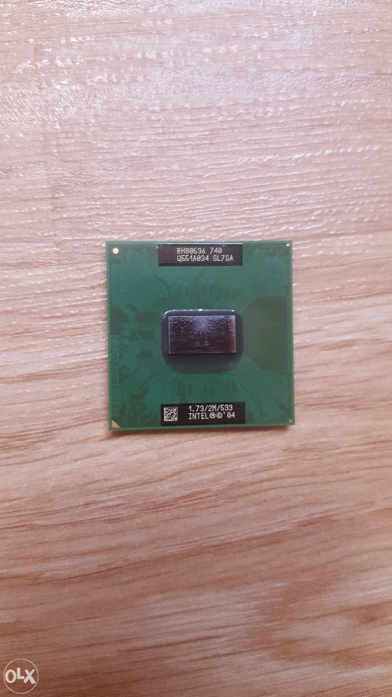 Intel Pentium M Processor 740 2M Cache, 1.73 GHz, 533