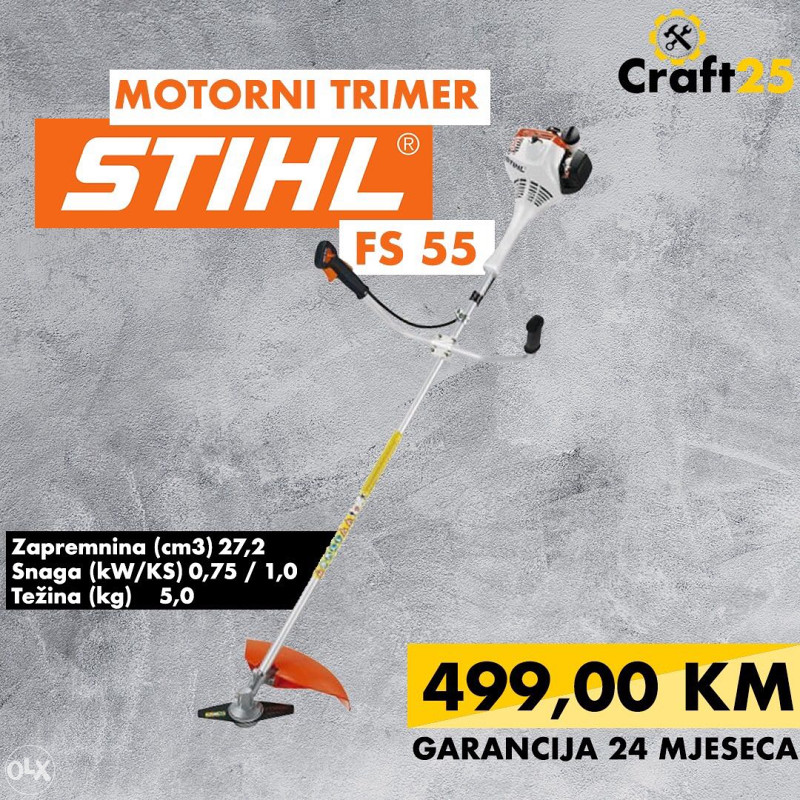 Motorni Trimer STIHL FS55 - Kosilice I Trimeri - OLX.ba