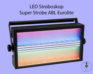 LED Stroboskop RGB Eurolite