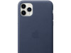 iPhone 11 Pro Max Leather Case - Midnight Blue