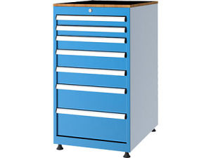 Metalni ormar sa 7 ladica - Model 57100 - 56x72x100 cm
