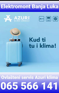 AZURI Klima 12 SUPRA INVERTER -22° Wi-Fi Banja Luka