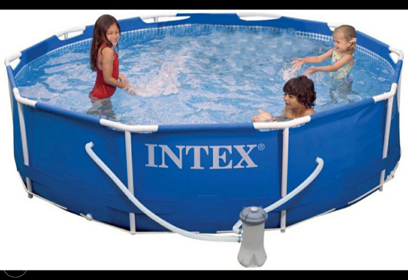 BAZEN INTEX 366x76 sa metalnim okvirom i pumpom
