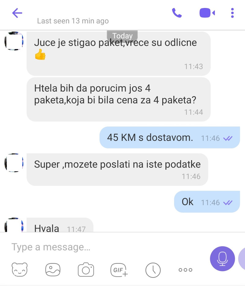Vakum vreće 75% ušteda prostora, 2 komada set