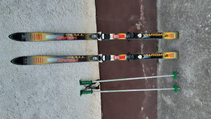 HEAD TR 16 skije plus SCOTT stapovi 110cm