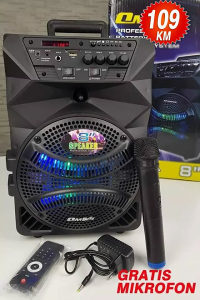 Zvučnik Bluetooth, bezicni mikrofon, 100w