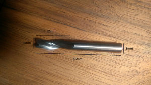 8 mm CNC glodalo za drvo