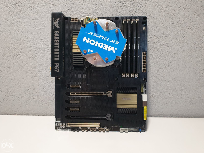 Intel upgrade l Asus P67 Sabertooth + i7 2600K + Cooler