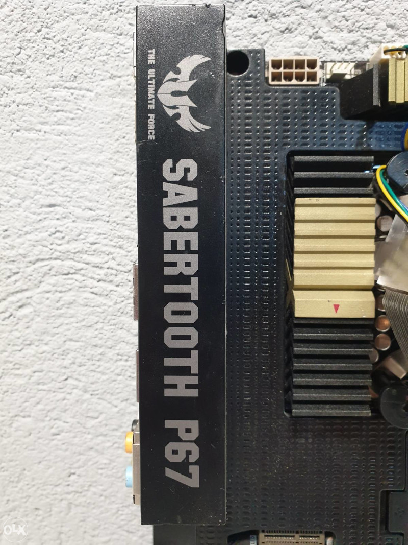 Intel upgrade l Asus P67 Sabertooth + i7 2600K + Cooler
