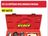 Alat za zupčenje Opel/Nissan/Renault WE-66518