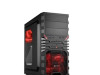 Kućište SHARKOON gaming, VG4-W red ATX
