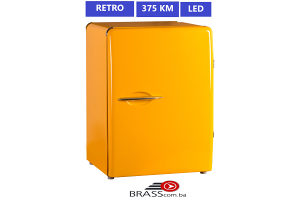 AKCIJA -Mini bar-mini rashladna vitrina-RETRO - žuta