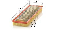 Filter vazduha mercedes t2/ln1 609 709 507 d -Mann
