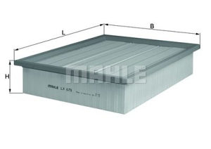 Filter vazduha mercedes vito 2.3td 2.0i -03 -Mahle