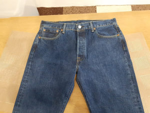 LEVIS  501 ORIGINAL REGULAR STRAIGHT  W35 L32
