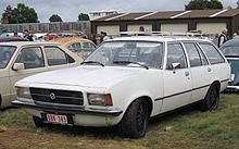 Prednja šoferšajba Opel rekord D 1971 do 1977