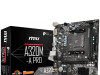 MSI Main Board Desktop A320 SAM4 2xDDR4 PCI-Ex16 PCI-E