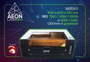 Laserska graverka AEON /// 900x600x150mm