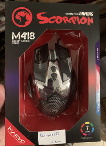 Gaming miš Marvo Scorpion M418 2400dpi,