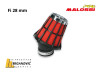 FILTER ZRAKA RED E5 MALOSSI FI 28 Gurtner Peugeot