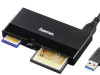 Hama čitač kartica 3.0 SD/microSD/CF crni 181018