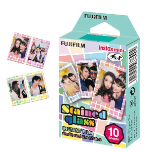 Fujifilm Instax Mini film foto papir STAINED GLASS